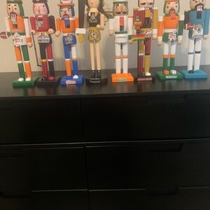 Colorful Nutcracker Figurine Set